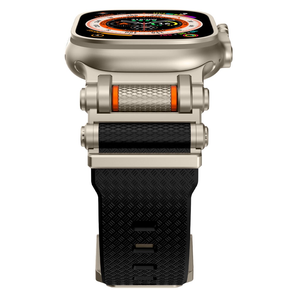 Tactical Rotating Silicone Band For Apple Watch Dewell X
