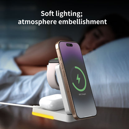 All-in-One 3-in-1 Wireless Charger  Foldable, Fast & Travel-Ready Dewell X