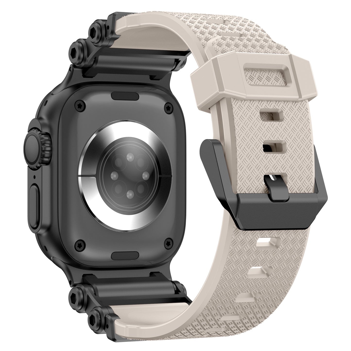 Correa de silicona giratoria táctica para Apple Watch