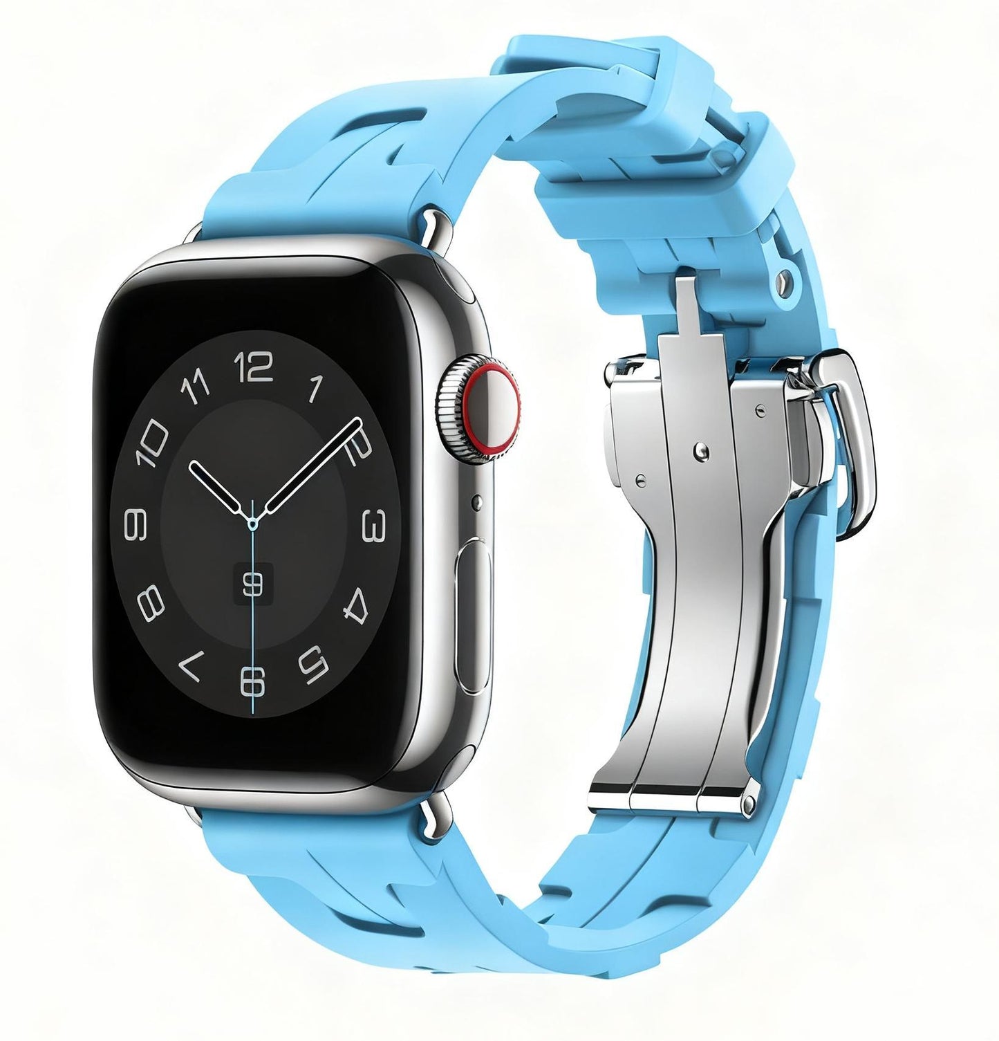 Titanium FKM Fluororubber Sport Band for Apple Watch– Premium Durable Strap Dewell X