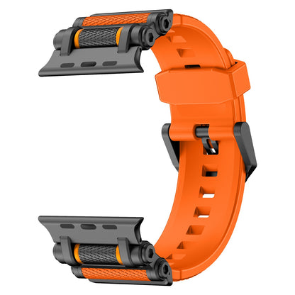 Correa de silicona giratoria táctica para Apple Watch