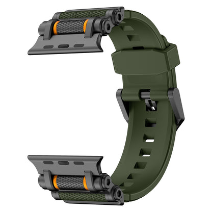 Correa de silicona giratoria táctica para Apple Watch