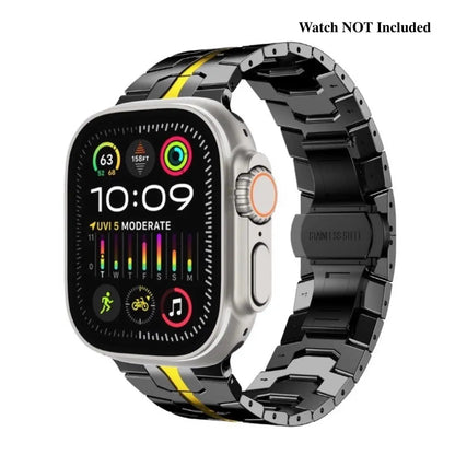 Stainless Steel Metal Watchband for Apple Watch-Ironman Version Dewell X
