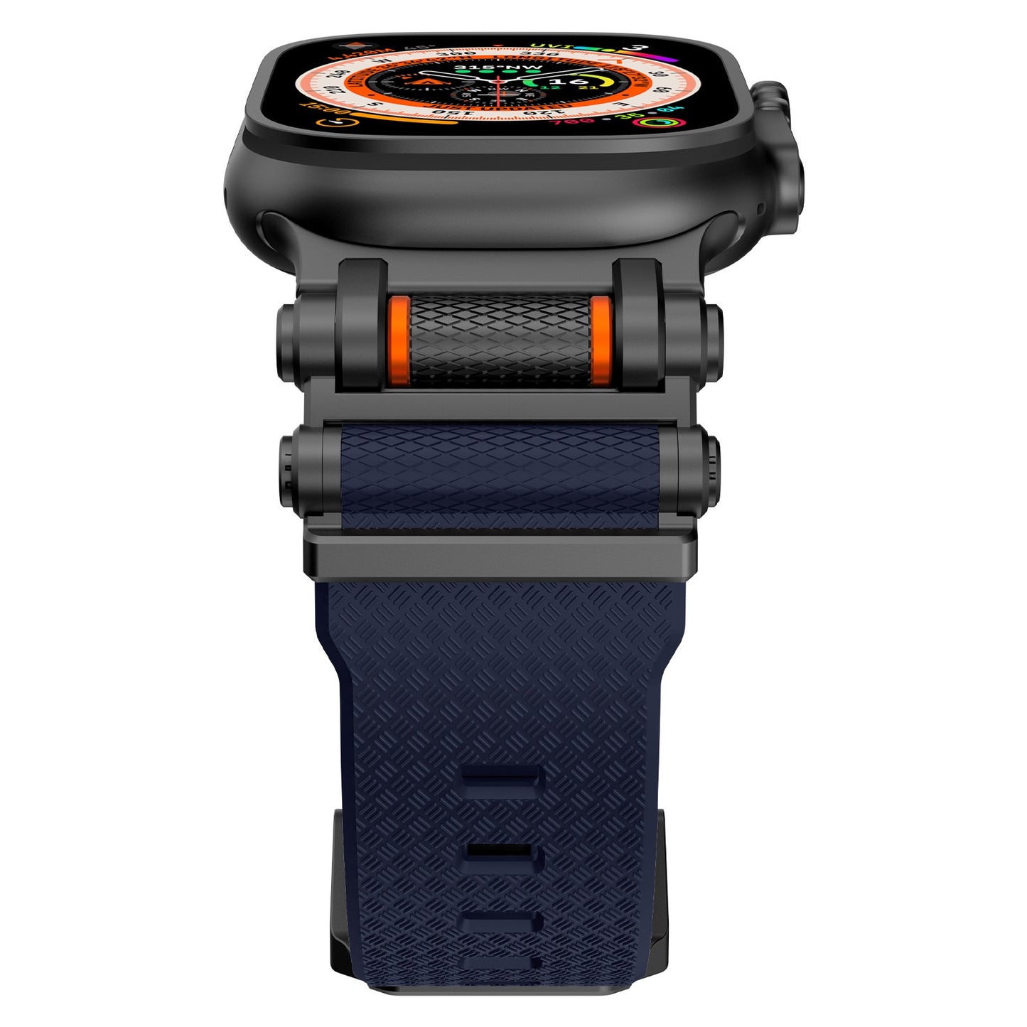 Correa de silicona giratoria táctica para Apple Watch