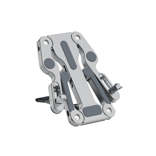 Ultimate 3-in-1 Foldable Workstation: Heavy-Duty Aluminum Stand for Desk Organization & Cooling Dewell X