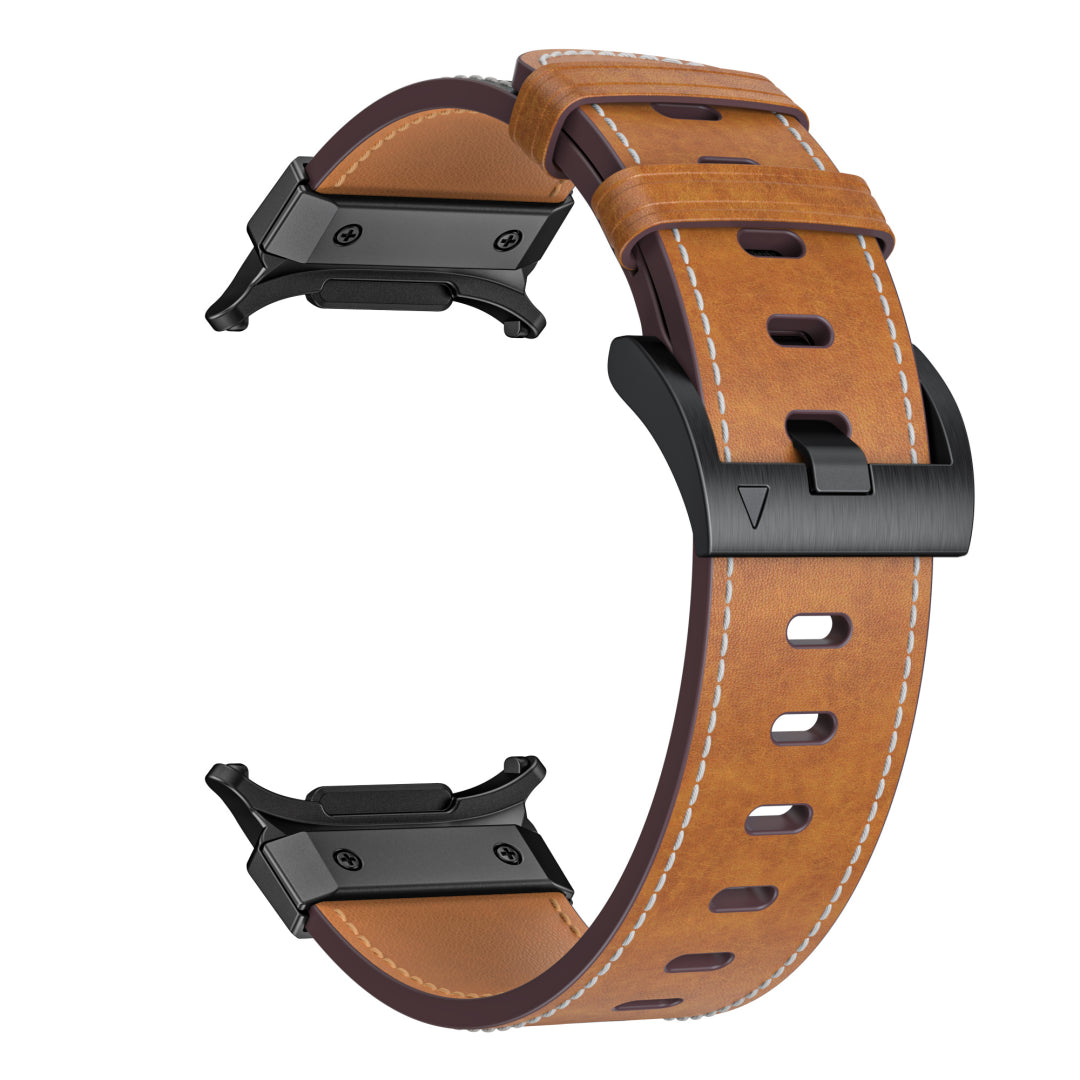Tactical Leather Band For Samsung Galaxy Watch Ultra Dewell X