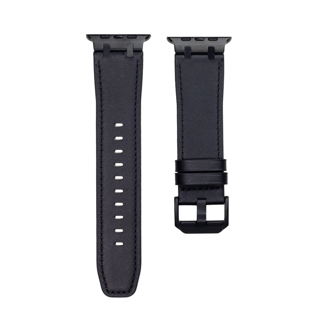 Premium AP Leather Band for Apple Watch - Vintage Design - Dewell X