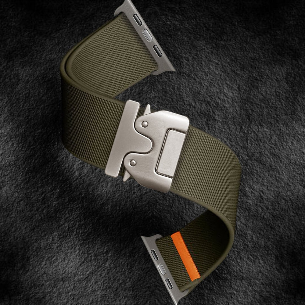 Stretch Nylon Band For Apple Watch N5 Dewell X