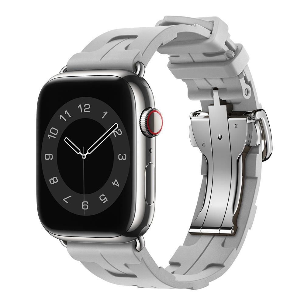 Titanium FKM Fluororubber Sport Band for Apple Watch– Premium Durable Strap Dewell X