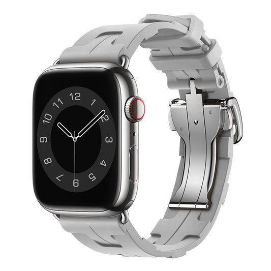 Titanium FKM Fluororubber Sport Band for Apple Watch– Premium Durable Strap Dewell X