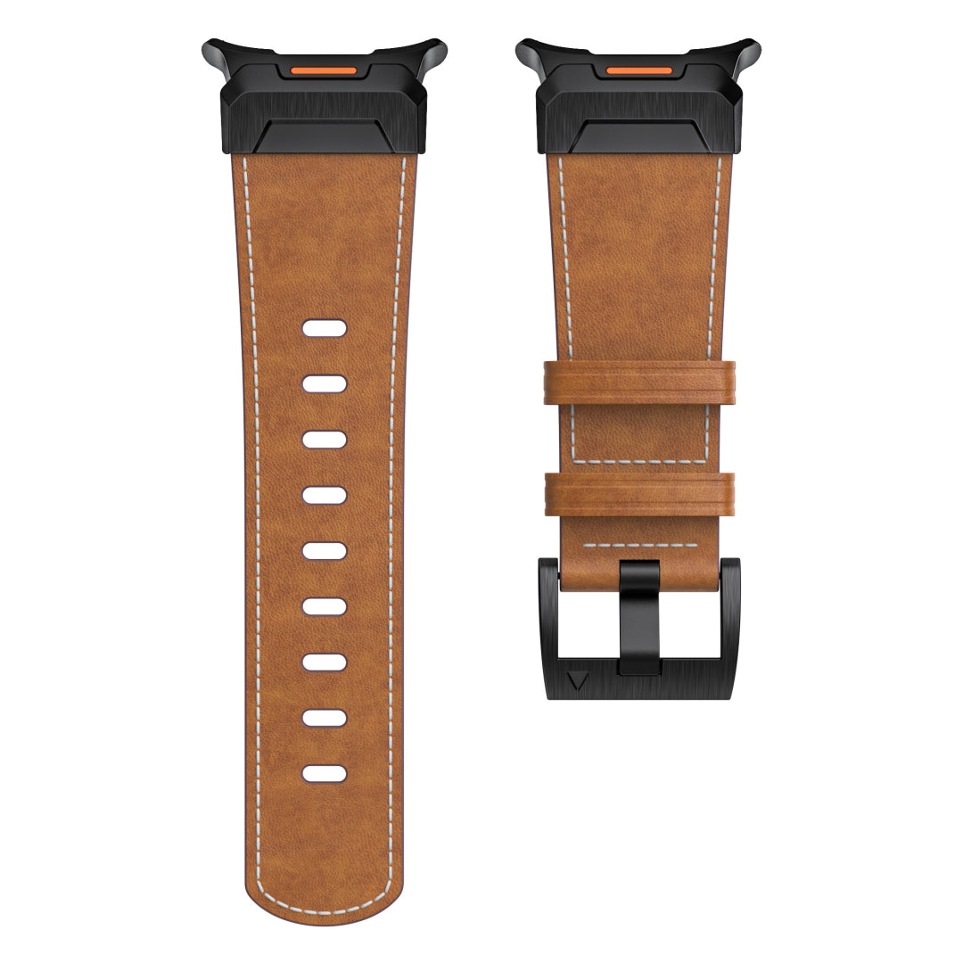 Tactical Leather Band For Samsung Galaxy Watch Ultra Dewell X