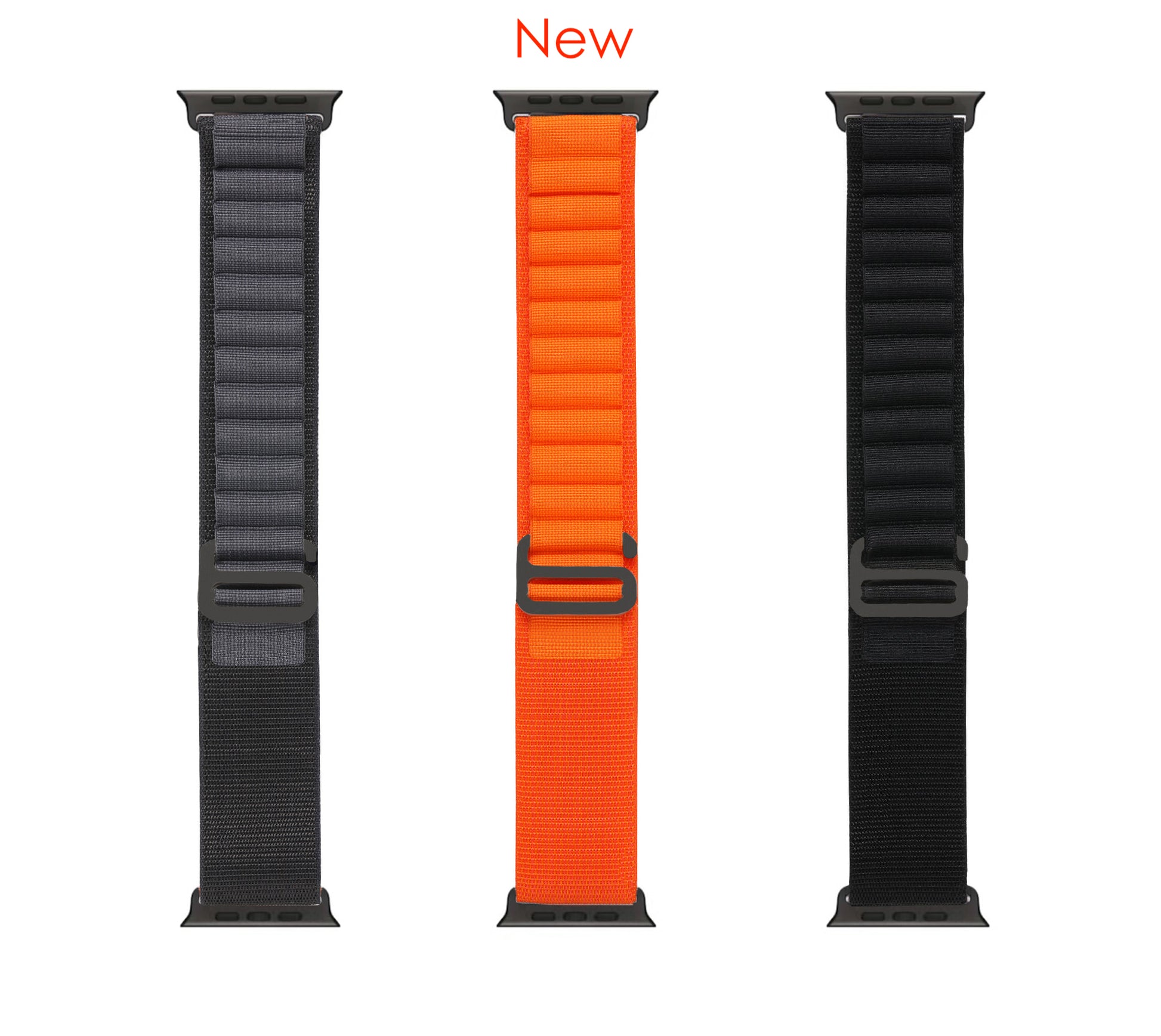 Stretch Alpine Loop Band for Apple Watch – Nylon D-Hook Strap - Dewell X