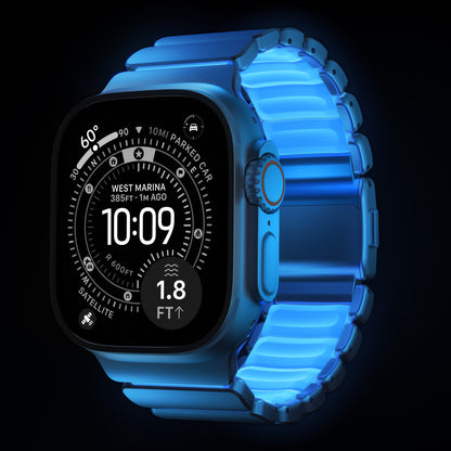 Titanium FKM Magnetic Band For Apple Watch