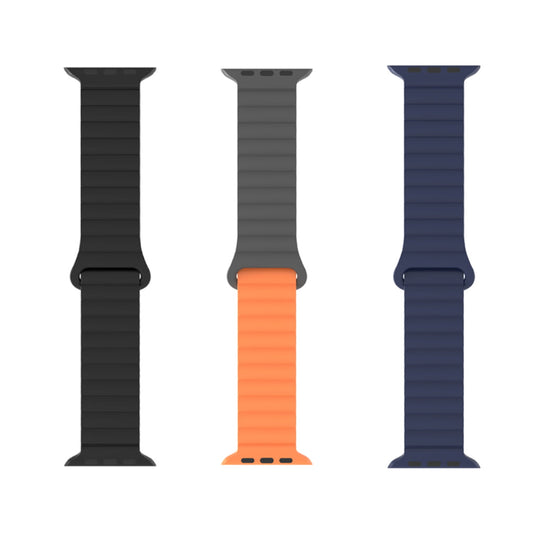 Silicone magnetic snap - ring buckle watch strap Dewell X