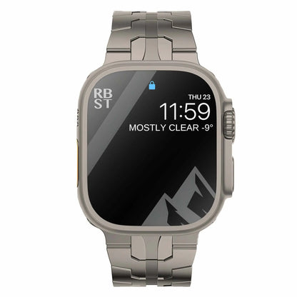 Titanium Metal Watchband for Apple Watch Ironman Basic Version Dewell X