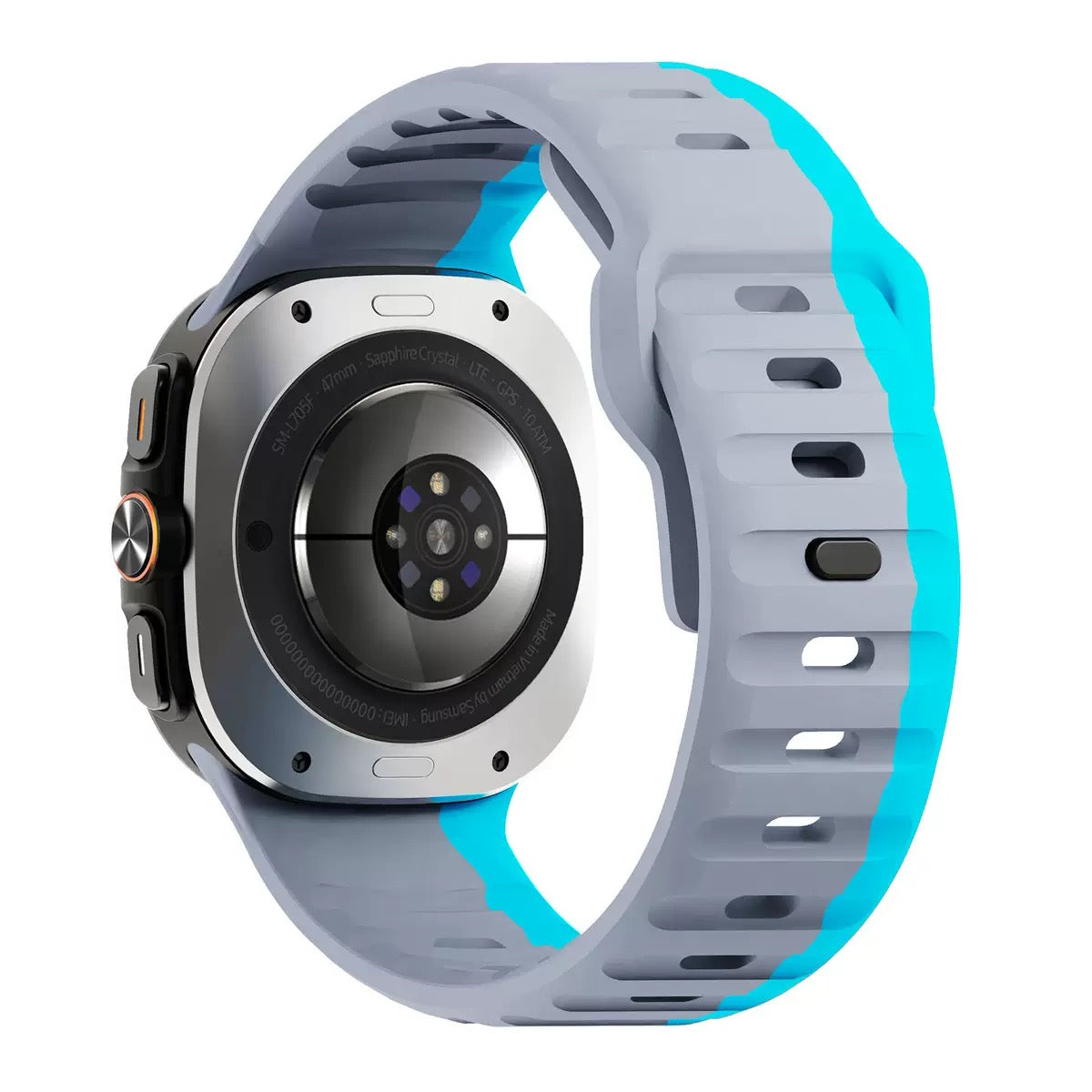Rugged Ridge Silicone Sport Band for Samsung Galaxy Watch Ultra Dewell X