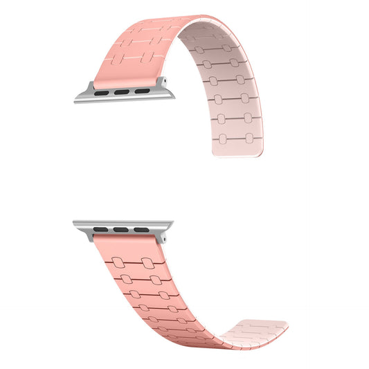 Two - color Silicone Magnetic Watch Strap (New Style) Dewell X