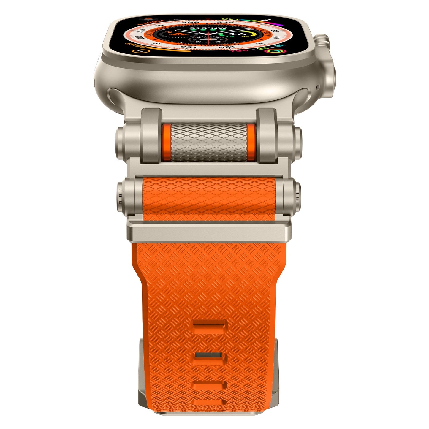 Correa de silicona giratoria táctica para Apple Watch