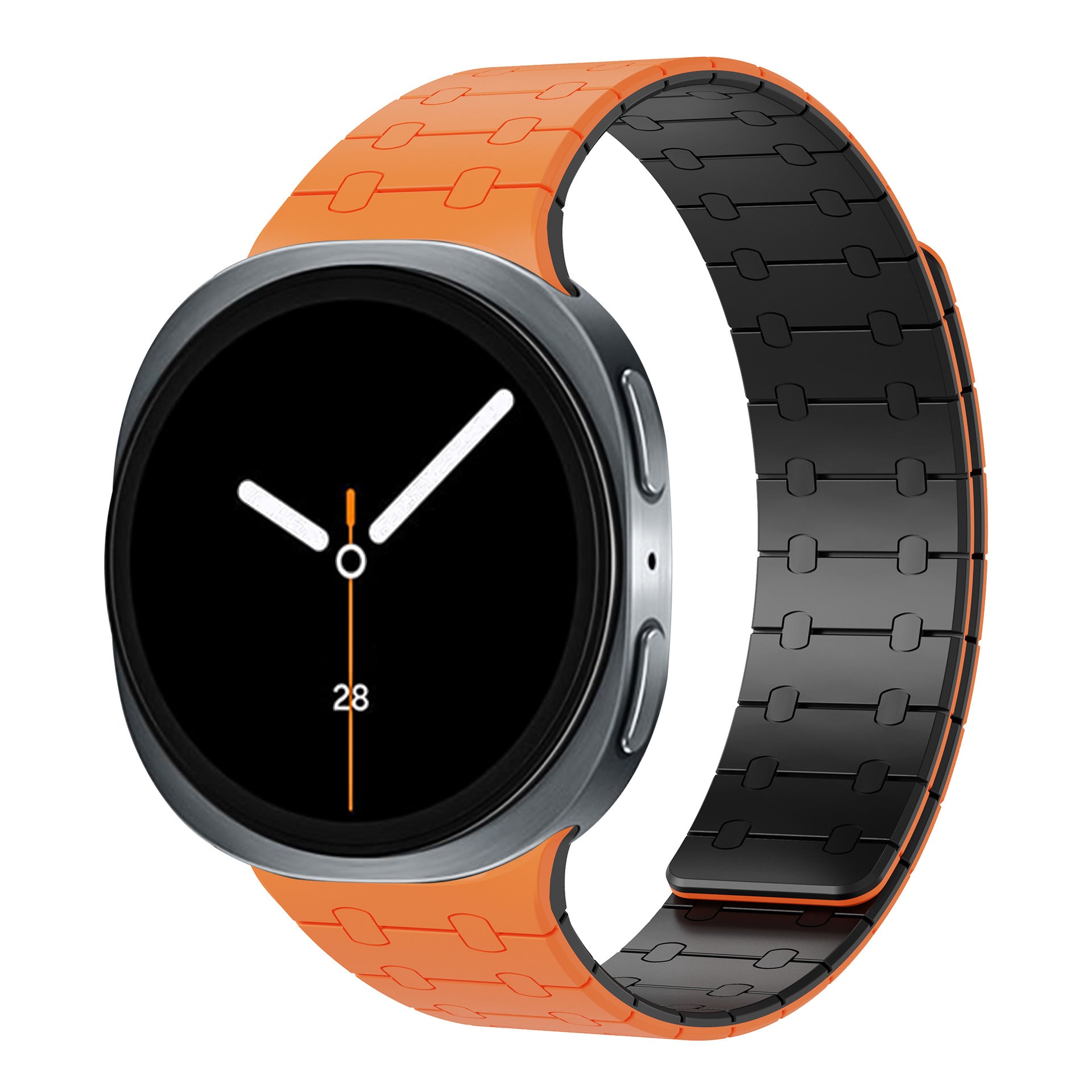 Magnetic Silicone Watch Band for Samsung Galaxy Watch 8 & 8 Classic – 20mm Sport Strap Dewell X