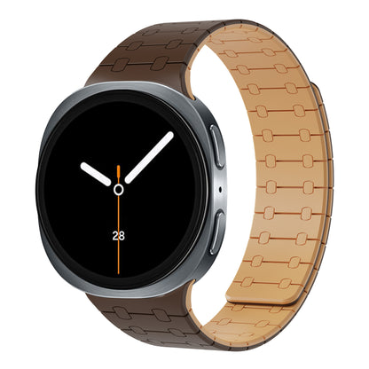 Magnetic Silicone Watch Band for Samsung Galaxy Watch 8 & 8 Classic – 20mm Sport Strap Dewell X