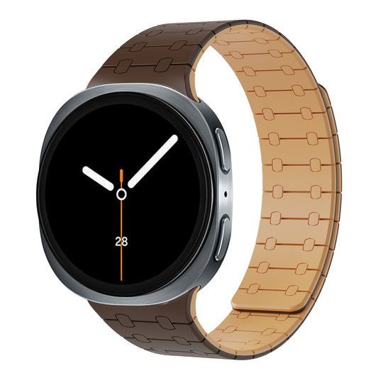 Magnetic Silicone Watch Band for Samsung Galaxy Watch 8 & 8 Classic – 20mm Sport Strap Dewell X