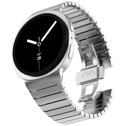 Stainless Steel  Buckle Strap for Samsung Watch8Ultra 46mm Dewell X
