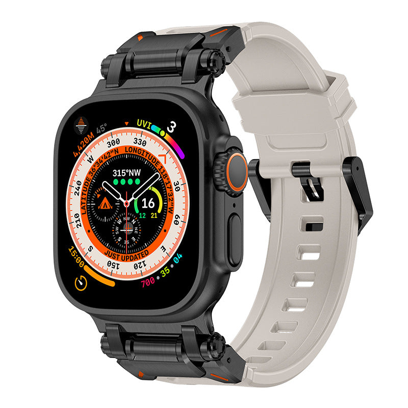 Mecha Explorer Silicone Band for Apple Watch Dewell X