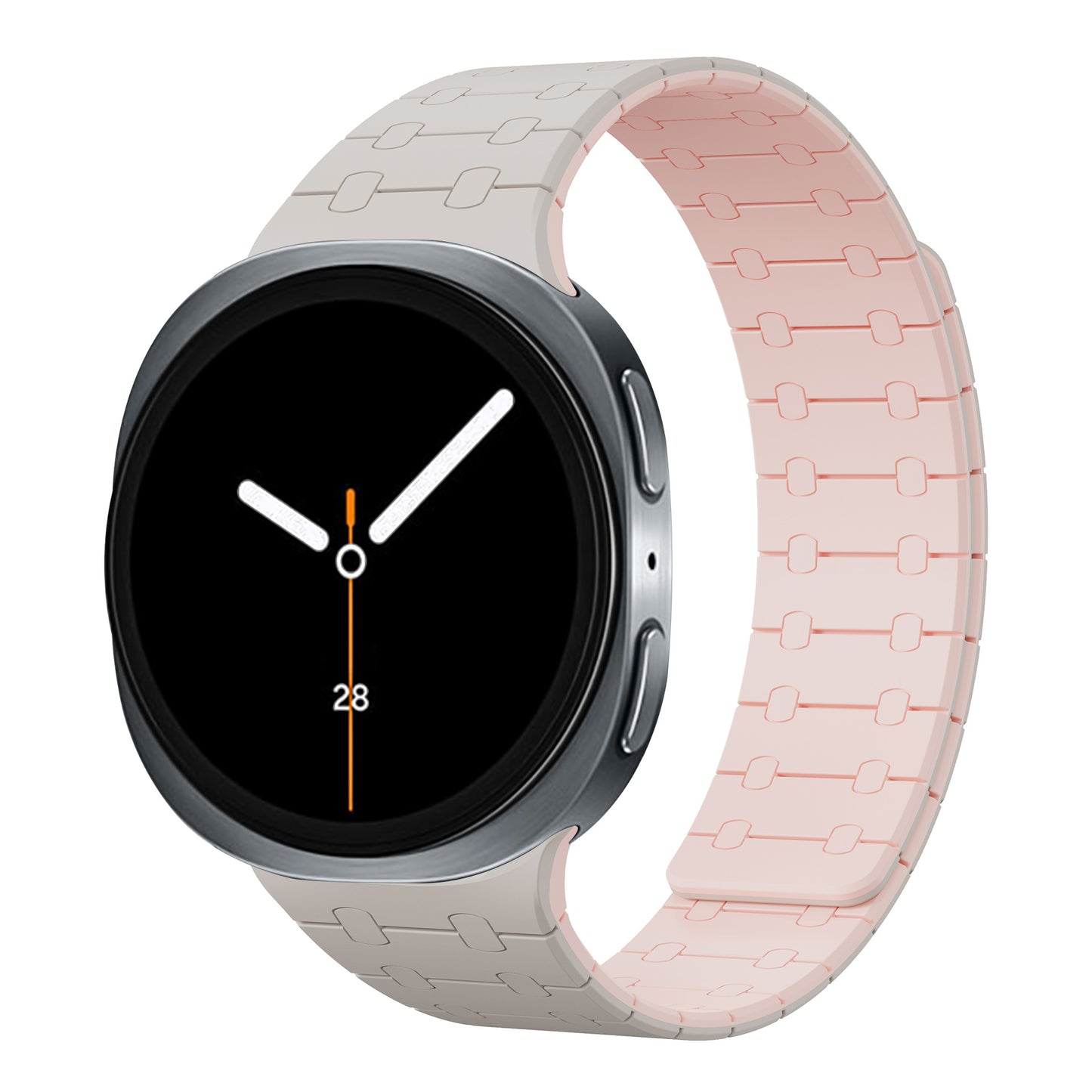 Magnetic Silicone Watch Band for Samsung Galaxy Watch 8 & 8 Classic – 20mm Sport Strap Dewell X