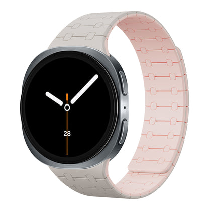 Magnetic Silicone Watch Band for Samsung Galaxy Watch 8 & 8 Classic – 20mm Sport Strap Dewell X