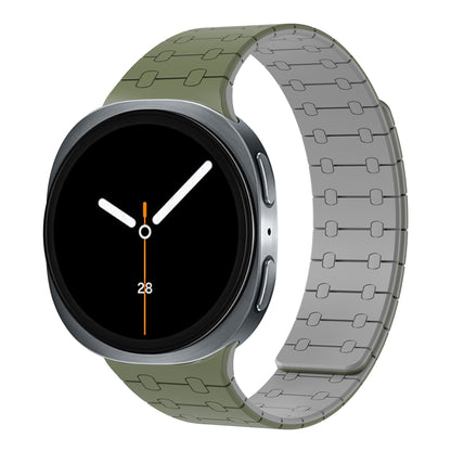Magnetic Silicone Watch Band for Samsung Galaxy Watch 8 & 8 Classic – 20mm Sport Strap Dewell X