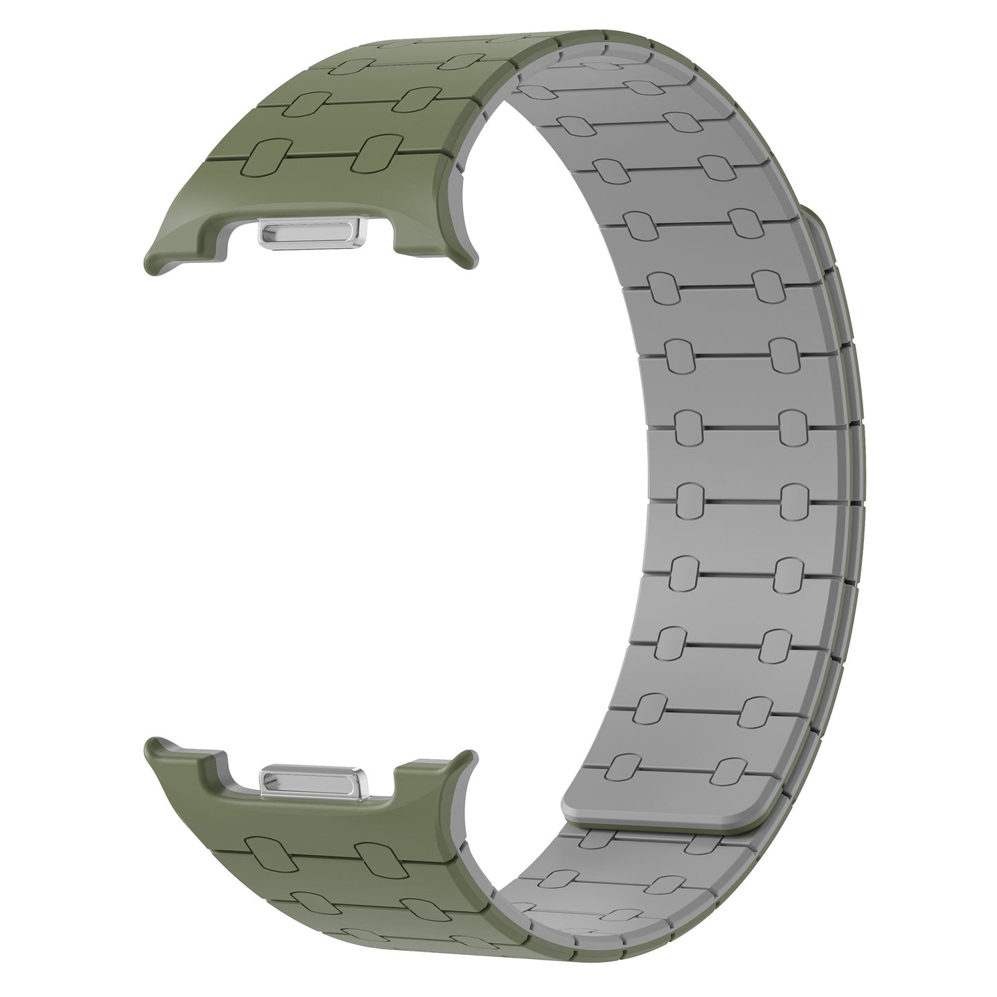 Magnetic Silicone Watch Band for Samsung Galaxy Watch 8 & 8 Classic – 20mm Sport Strap Dewell X
