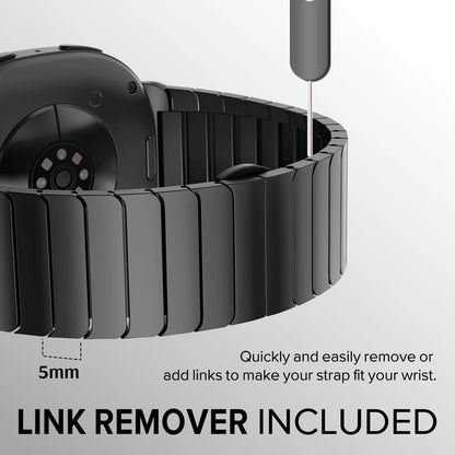 Stainless Steel  Buckle Strap for Samsung Watch8Ultra 46mm Dewell X