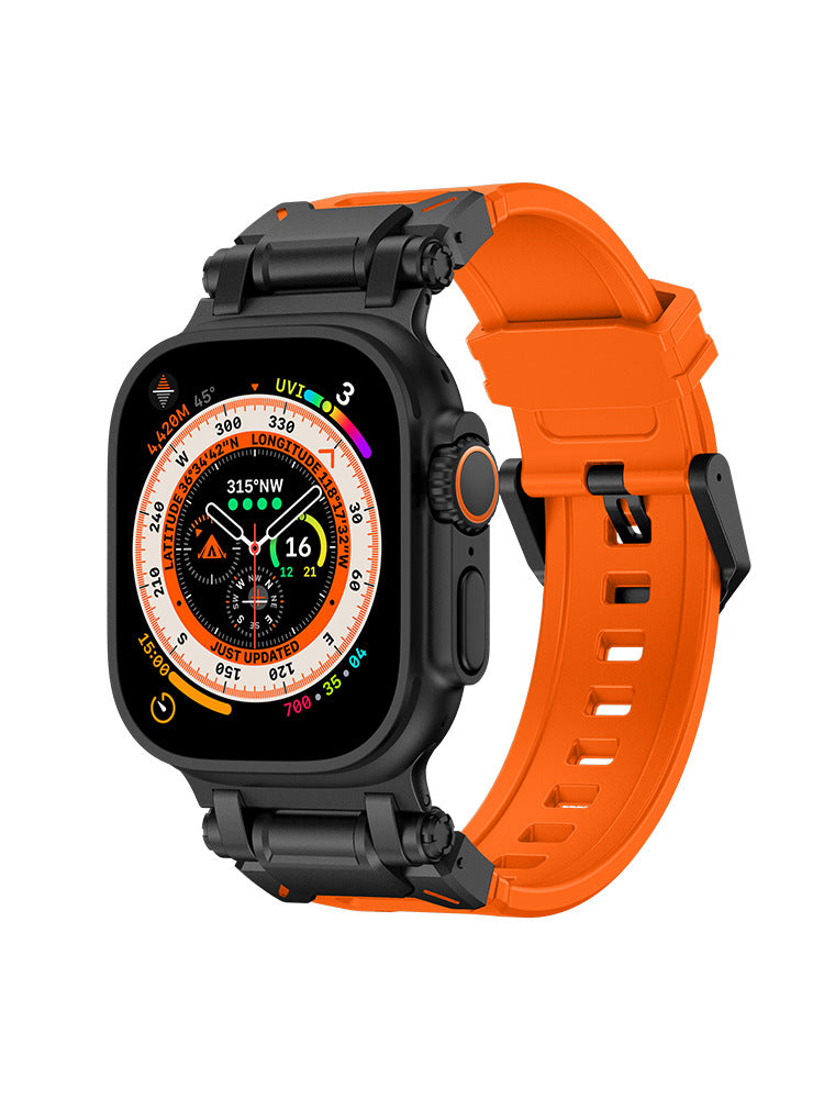 Mecha Explorer Silicone Band for Apple Watch Dewell X