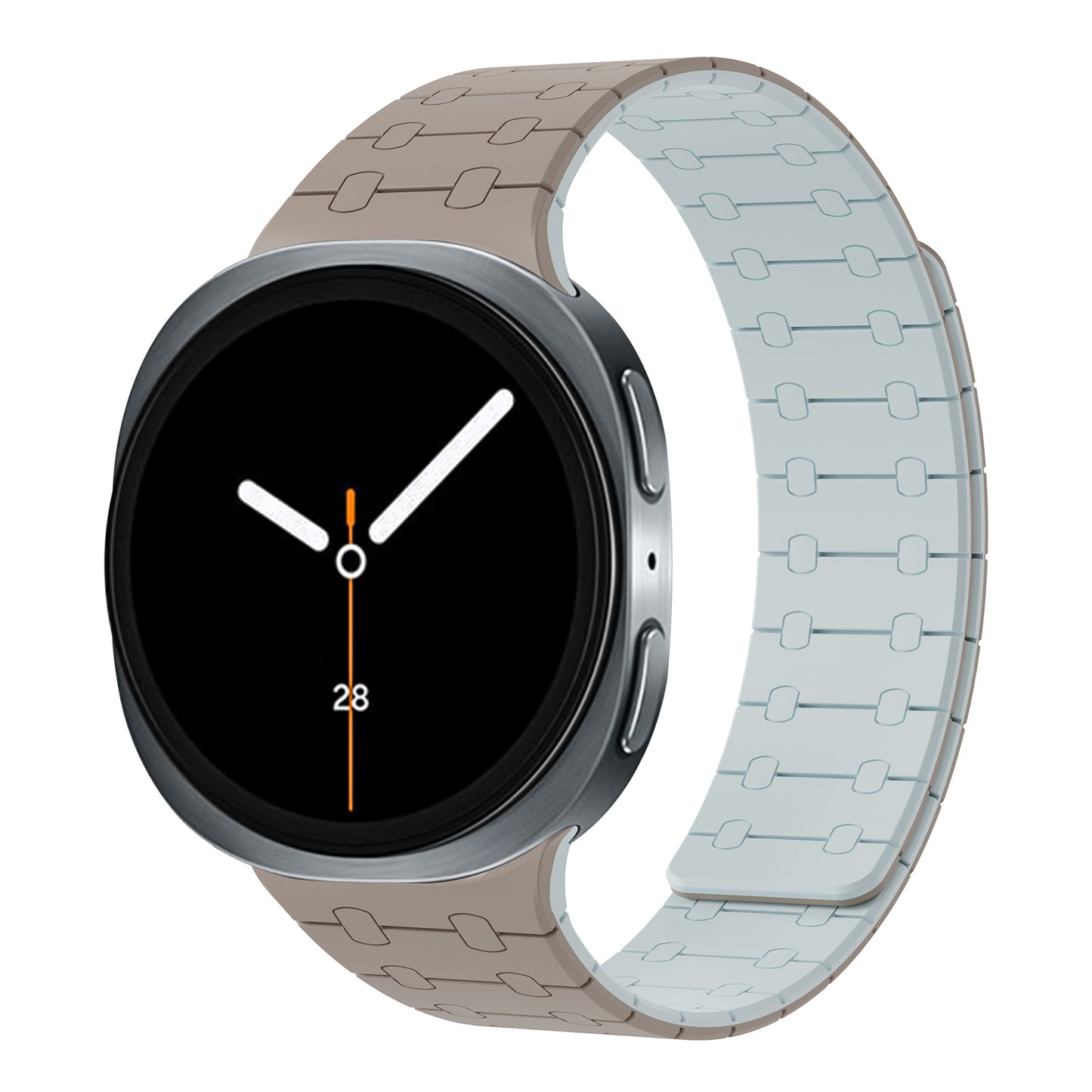 Magnetic Silicone Watch Band for Samsung Galaxy Watch 8 & 8 Classic – 20mm Sport Strap Dewell X