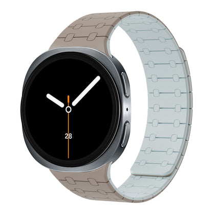Magnetic Silicone Watch Band for Samsung Galaxy Watch 8 & 8 Classic – 20mm Sport Strap Dewell X