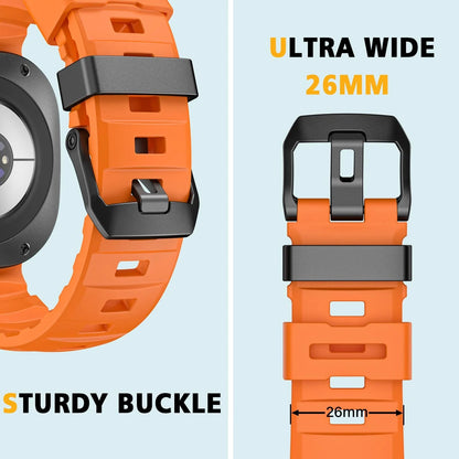 Rugged Silicone Sport Band for Galaxy Watch 20mm – No-Gap Fit, Waterproof Dewell X