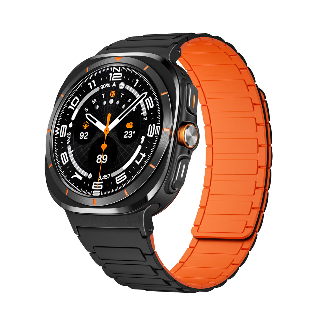 New Magnetic Silicone Band For Samsung Galaxy Watch Ultra Dewell X