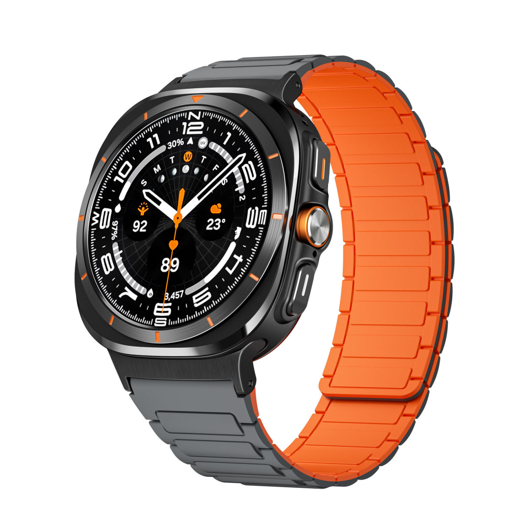 New Magnetic Silicone Band For Samsung Galaxy Watch Ultra Dewell X