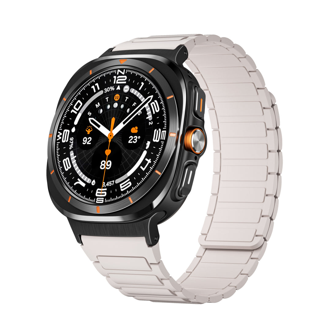New Magnetic Silicone Band For Samsung Galaxy Watch Ultra Dewell X