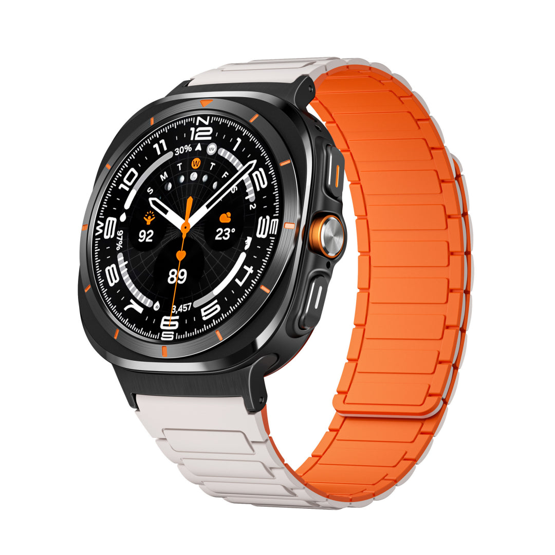 New Magnetic Silicone Band For Samsung Galaxy Watch Ultra Dewell X