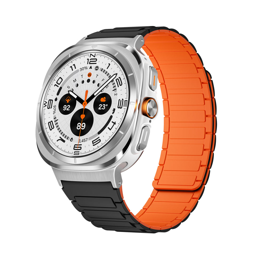 New Magnetic Silicone Band For Samsung Galaxy Watch Ultra Dewell X