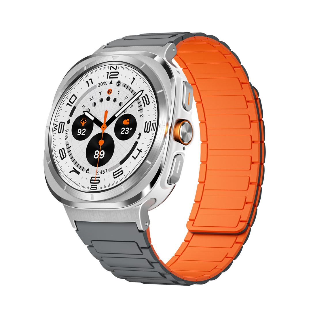 New Magnetic Silicone Band For Samsung Galaxy Watch Ultra Dewell X
