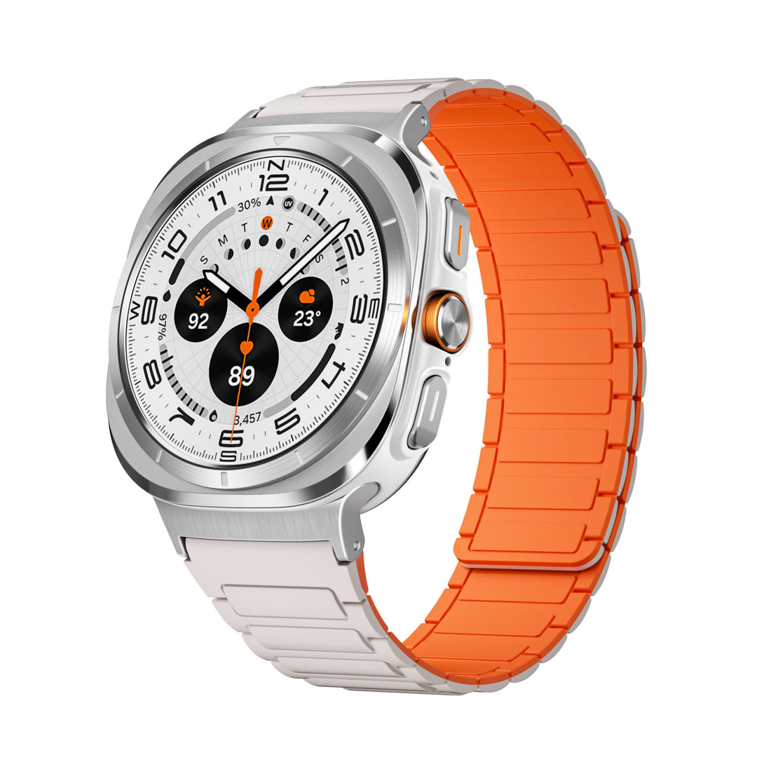New Magnetic Silicone Band For Samsung Galaxy Watch Ultra Dewell X
