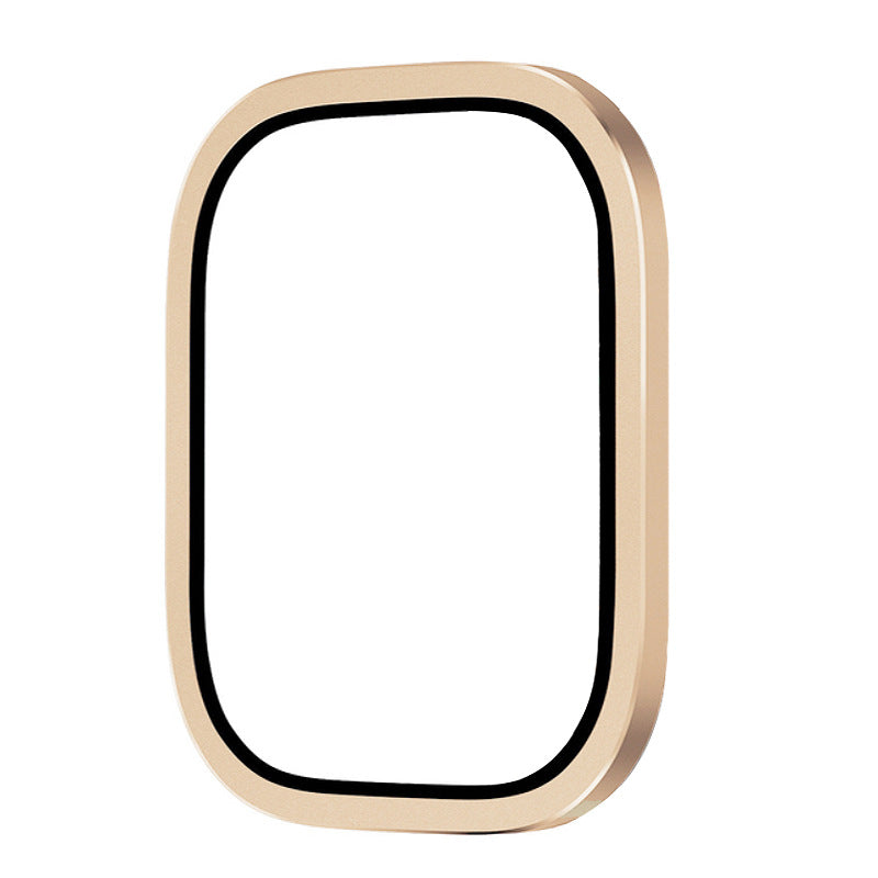 Aluminum Alloy Frame Tempered Film For Apple Watch - Dewell X