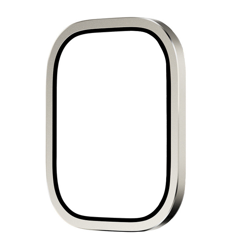 Titanium Alloy Frame Tempered Film For Apple Watch Dewell X
