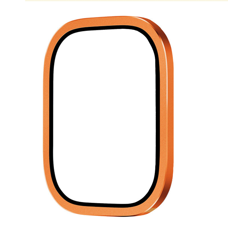 Titanium Alloy Frame Tempered Film For Apple Watch Dewell X