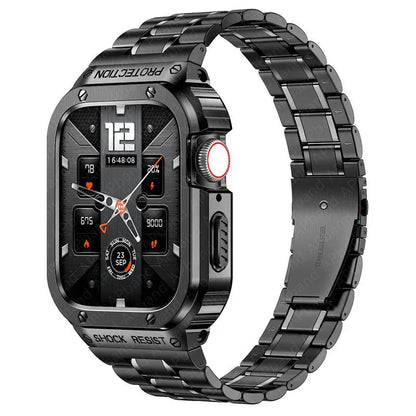 Universally applicable Ultra strap, Apple Watch strap protective case, modified Iron Man stainless steel Dewell X