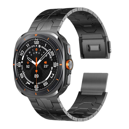 Magnetic Metal Strap for Galaxy Watch 20mm – Stainless Steel & Titanium Dewell X