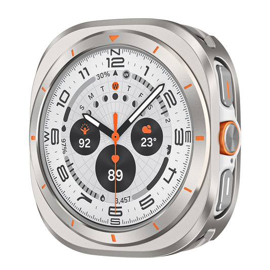 Premium Titanium Alloy Protective Case for Samsung Galaxy Watch Ultra 47mm - Rugged Military Grade Bumper