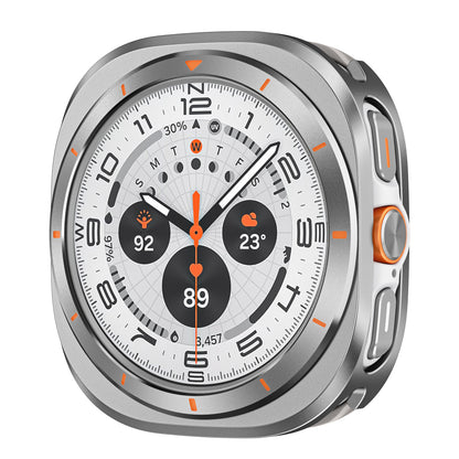 Premium Titanium Alloy Protective Case for Samsung Galaxy Watch Ultra 47mm - Rugged Military Grade Bumper